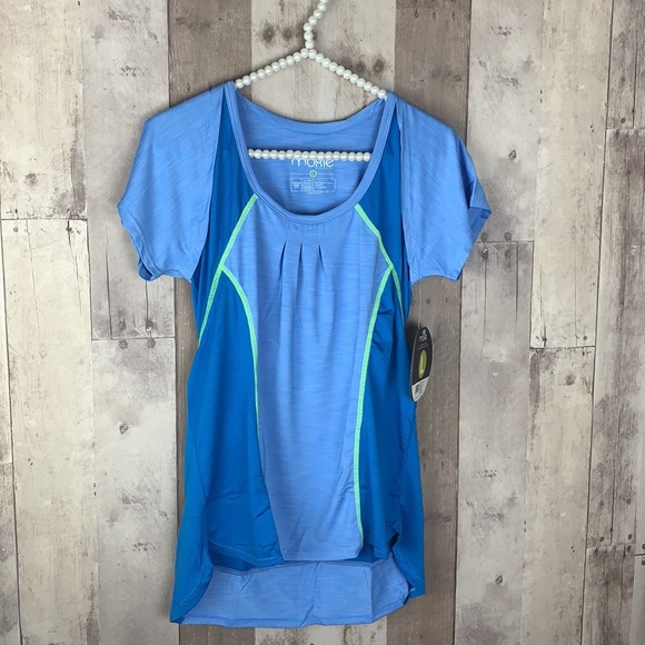 NWT Moxie Cycling Women's Wrap Tee size Large - Picture 4 of 10
